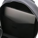 Dakota Soft Leather Backpack Black TL142333