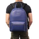 Dakota Soft Leather Backpack Grey TL142333