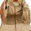 Antigua Travel Leather Duffle/Garment bag Dark Brown TL142341