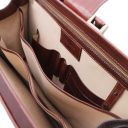 Canova Leather Doctor bag Briefcase 3 Compartments Dark Brown TL142352