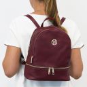 TL Bag Soft Leather Backpack Purple TL142280