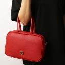 Vivian Handtasche aus Leder Lila TL142368