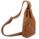 Kevin Leather Crossover bag Natural TL142423