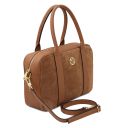 Stephany Leather Handbag Cognac TL142511
