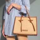 Frame Straw Effect Shoulder bag Белый TL142566