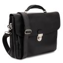 Alessandria Leather Multi Compartment TL SMART Laptop Briefcase Телесный TL140825