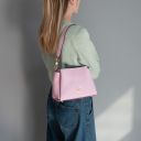 Abby Leather Handbag Apricot TL142500