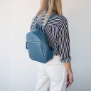 Arco Rucksack aus Leder Denim TL142584