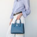 Croque Leather Handbag Lipstick Red TL142565