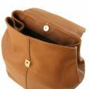 TL Bag Soft Leather Backpack for Women Темный серо-коричневый TL141706