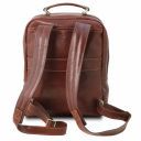 Nagoya Leather Laptop Backpack Brown TL141857
