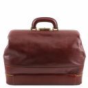 Giotto Exclusive Double-bottom Leather Doctor bag Brown TL141297