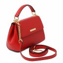 TL Bag Leather Handbag - Small Size Purple TL142076