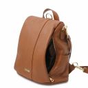 TL Bag Soft Leather Backpack Brandy TL142138