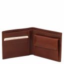 Exclusive 2 Fold Leather Wallet for men With Coin Pocket Honey TL140761