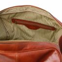 TL Voyager Leather Travel bag With Front Pocket Black TL142140