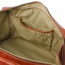 TL Voyager Leather Travel bag With Front Pocket Темно-коричневый TL142140
