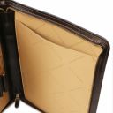 Claudio Exclusive Leather Document Case With Handle Brown TL141404