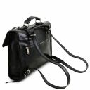 Viareggio Exclusive Leather Laptop Case With 3 Compartments Темно-коричневый TL141558