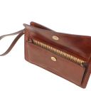 Denis Exclusive Leather Handy Wrist bag for men Коричневый TL141445