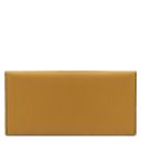 Portefeuille Enveloppe en Cuir Moutarde TL142322