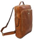 Bangkok Leather Laptop Backpack - Large Size Natural TL141987