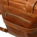 Bangkok Leather Laptop Backpack - Large Size Natural TL141987
