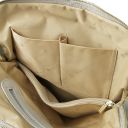 TL Bag Soft Leather Backpack for Women Light grey TL141682