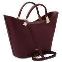 TL Bag Leather Handbag Bordeaux TL142287