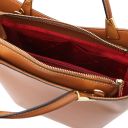 TL Bag Borsa a Mano in Pelle Cognac TL142287