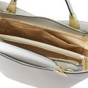 TL Bag Borsa a Mano in Pelle Grigio chiaro TL142287