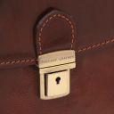 David Bolso Para Hombre en Piel - Modelo Grande Marrón TL142340