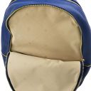 TL Bag Soft Leather Backpack Blue TL142280