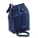 TL Bag Leather Bucket bag Dark Blue TL142311