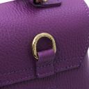 Silene Borsa a Mano in Pelle Convertibile a Zaino Viola TL142152