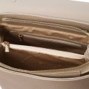 Silene Bolso Noche en Piel Convertible en Mochila Marrón topo claro TL142152