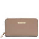 Ilizia Exclusive zip Around Leather Wallet Light Taupe TL142317