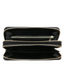 Gaia Double zip Around Leather Wallet Черный TL142343