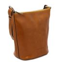 Giusi Leather Shoulder bag Yellow TL142334