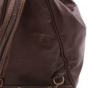 Delhi Soft Leather Backpack Темно-коричневый TL142024