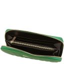 Penelope Exclusive zip Around Soft Leather Wallet Зеленый TL142316