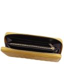 Penelope Exclusive zip Around Soft Leather Wallet Mustard TL142316
