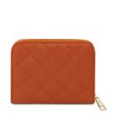 Teti Exclusive zip Around Soft Leather Wallet Orange TL142319