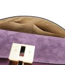 Armonia Leather Handbag Lilac TL142286