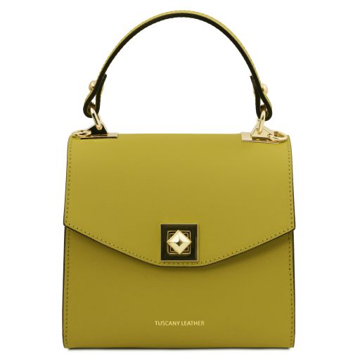 TL Bag Sac à Main en Cuir Vert TL142203