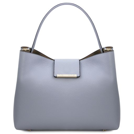 Clio Leather Secchiello bag Светло-голубой TL142356