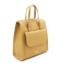TL Bag Leather Backpack for Women Pastel yellow TL142211