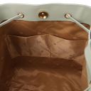 Minerva Leather Bucket bag Green TL142145
