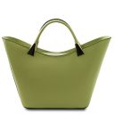 TL Bag Handtasche aus Leder Grün TL142287