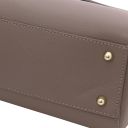 TL Bag Handtasche aus Leder Grau TL142107
